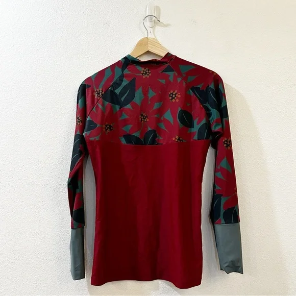 Seea Women's Hermosa Swim Floral Print Long Sleeve Shirt Rash Guard Size L - Picture 5 of 9